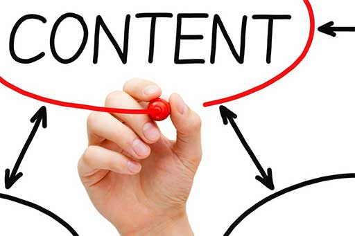 Strategic website content marketing planning and blog writing